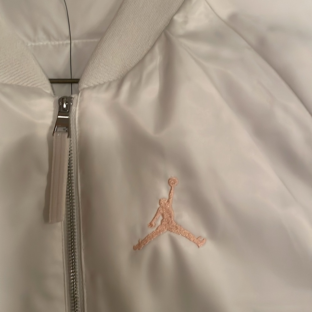 NWT 2018 Air Jordan Women's Wings MA-1 Bomber Jacket, Size Small - Picture 8 of 13